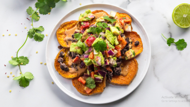 Loaded Sweet Potato Nachos